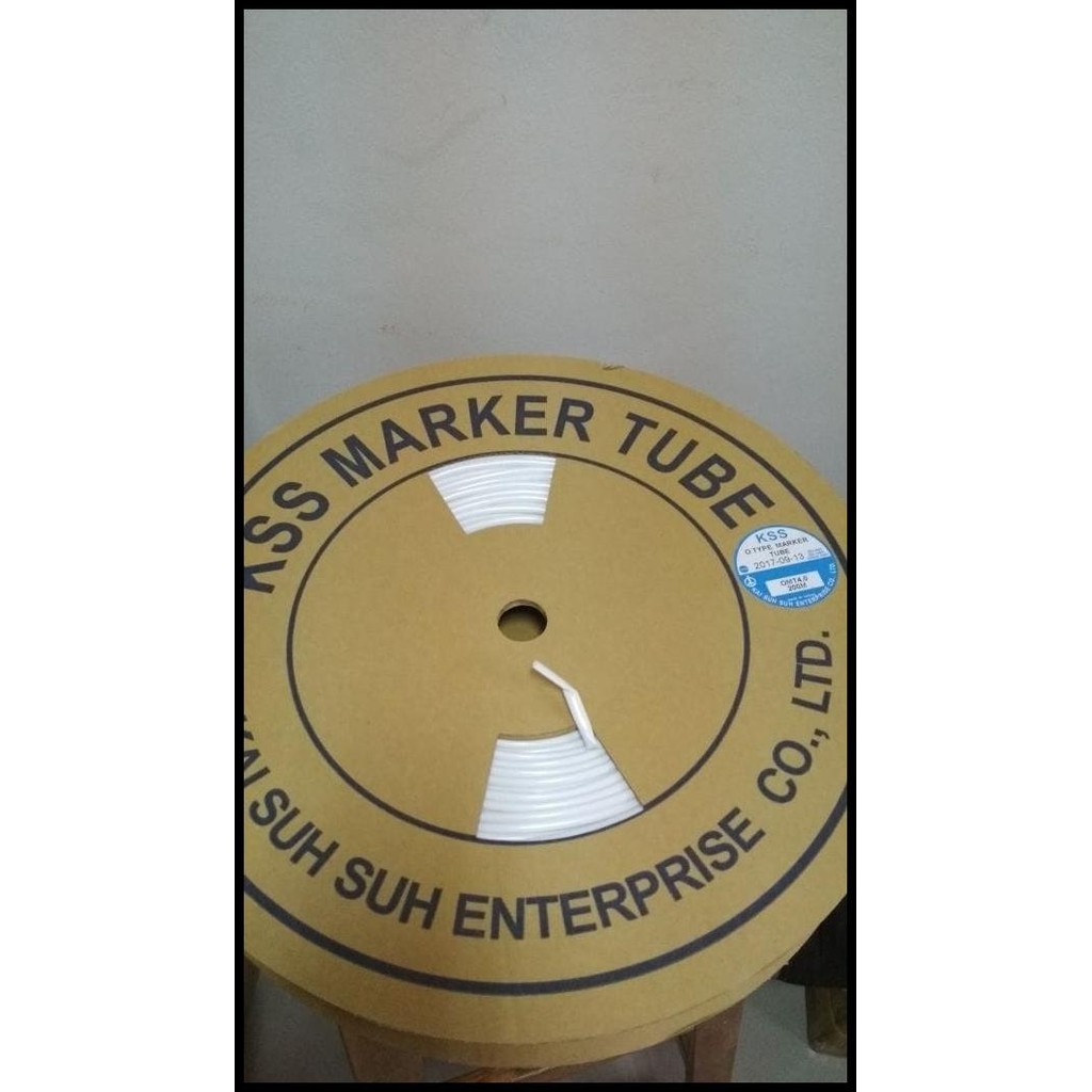 

BEST DEAL MARKER TUBE 4MM WARNA PUTIH KSS / MARKER TUBING KSS 4MM ORIGINAL !!!!!!