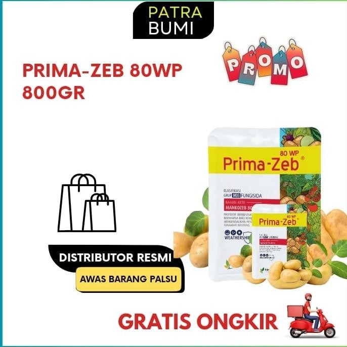 Prima-Zeb 80Wp 800Gr Fungisida Primazeb 80Wp Isi 800Gr Pengendalian