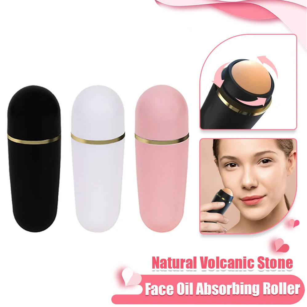 

- KUZHEN Roller Pembersih Wajah Facial Volcano Stone Oil Absorbing Ball - KZ83 -