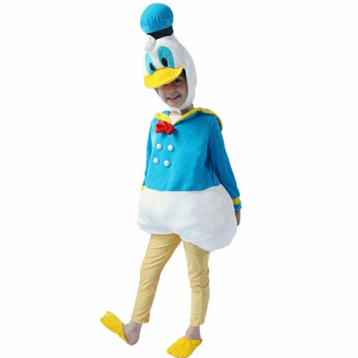 Sholikha - Donald Duck Kids Costume Kostum Anak Donal Bebek Halloween