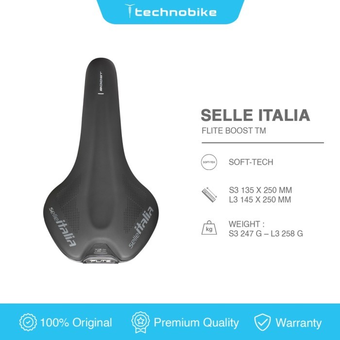 SADDLE SELLE ITALIA FLITE BOOST TM MN AM - SADDLE SEPEDA ROADBIKE