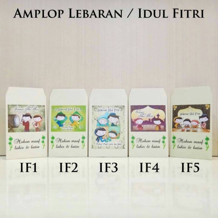 

Penawaran Spesial Amplop Angpao Lebaran Idul Fitri Ukuran S Sde