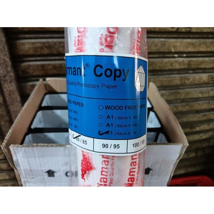

TERMURAH - Kertas Kalkir A1 80/85gr 50M Diamant