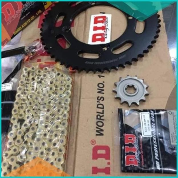 Gear set DID KLX 150 ukuran 48-56 07D35Z4 :)