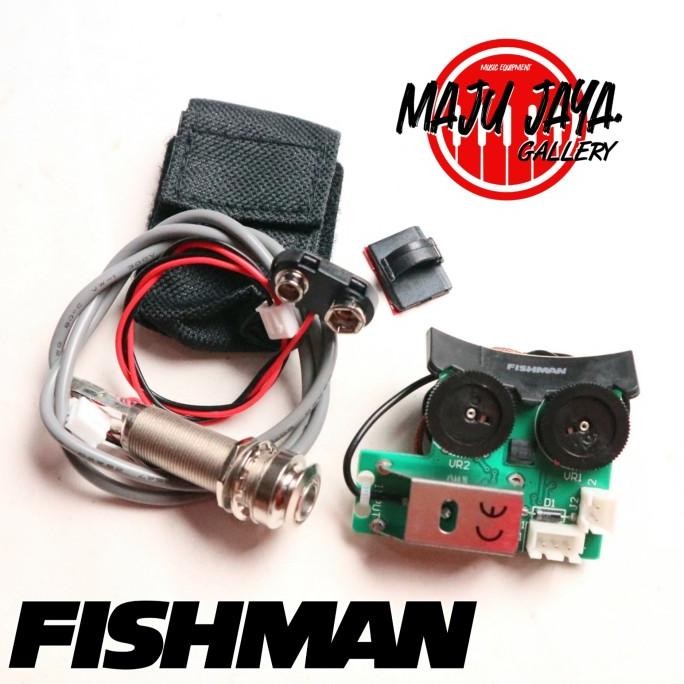 PREAMP PICKUP GITAR AKUSTIK FISHMAN SONITONE VT1 NO BELCAT CORT MARTIN ORIGINAL DAN TERPERCAYA