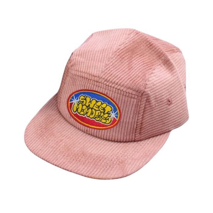 Murah TOPI SNAPBACK PRIA FREE ONKIR Topi 5 Panel Cap Corduroy - SWEET MEMORIES BLUE - sweet memories