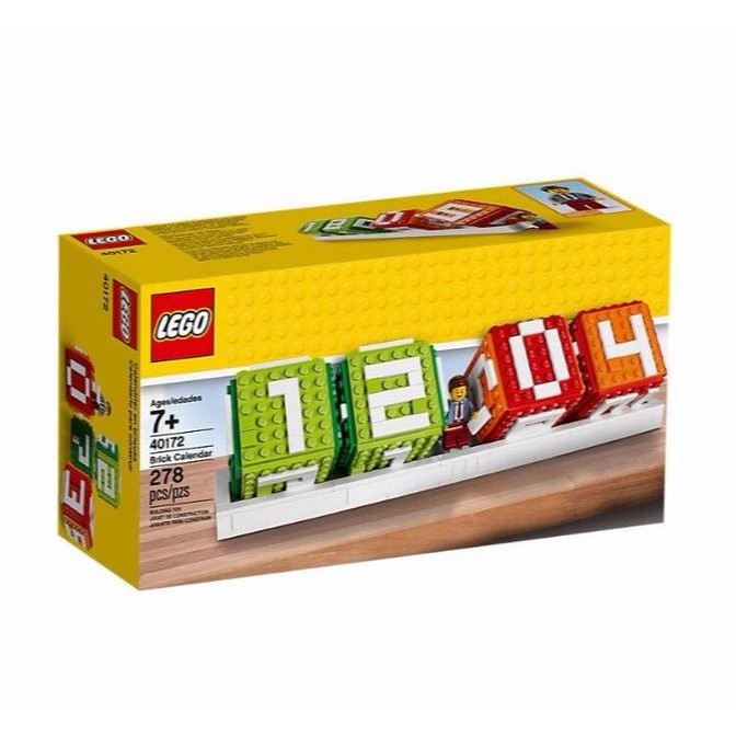 

TERMURAH - LEGO 40172 Iconic Brick Calendar Set Kalender Office Calender Gift Toy