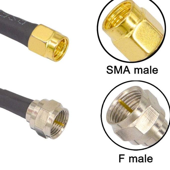 ((((()paling dicari] pigtail f male to sma male rg6 1meter