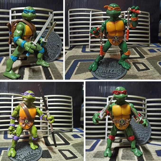 FIGUR SET ninja turtles figure kura kura ninja TMNT