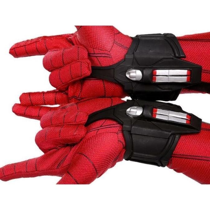 KOSTUM PRIA Spiderman Homecoming Peter Web Shooter Cosplay Halloween Wrist Guard