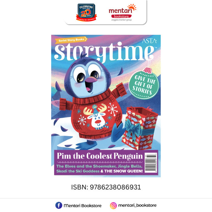 

ASTA Pim The Coolest Penguin Storytime Series Buku Cerita Inggris