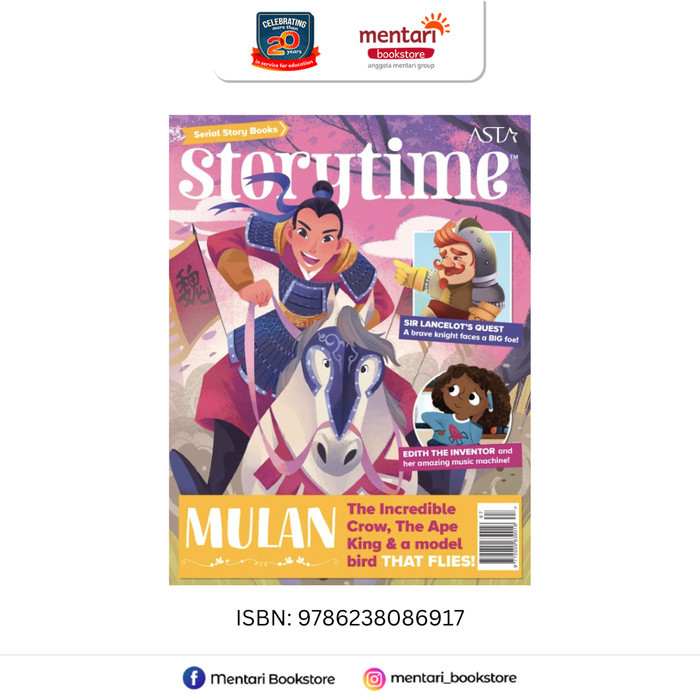 

BISA E-FAKTUR! ASTA Mulan Storytime Series Buku Cerita Inggris