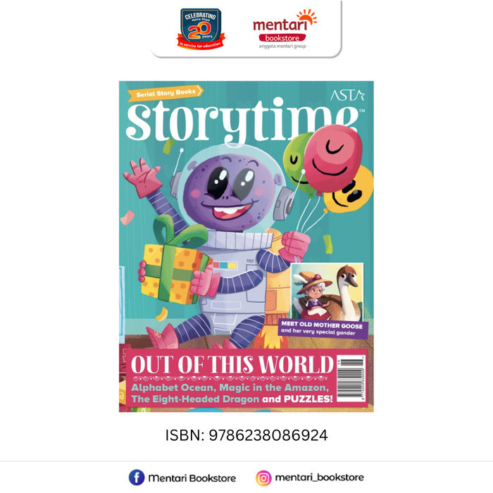 

MELAYANI FAKTUR PAJAK! ASTA Out of This World Storytime Series Buku Cerita Inggris