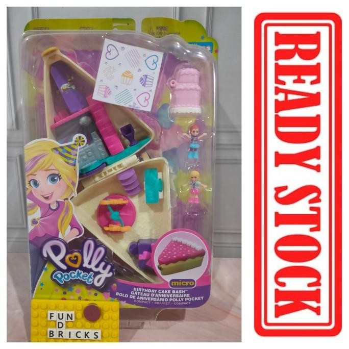 

Mattel Polly Pocket Birthday Cake Bash Ulang tahun