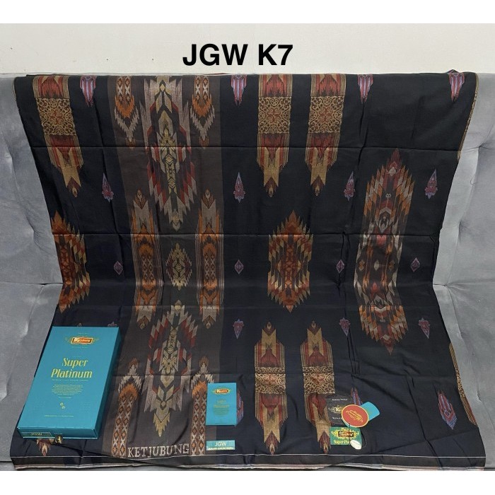 SARUNG KETJUBUNG SUPER PLATINUM GOLD ORIGINAL
