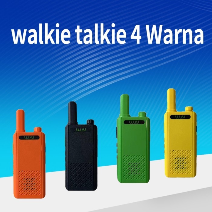 HT Walkie Talkie WLN KD-C160 Waterproof Portable Walky Talky