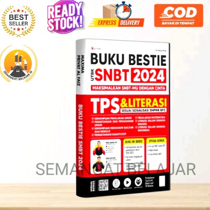 Terbatas.. Buku Bestie Utbk Snbt Terbaru Tps Dan Literasi