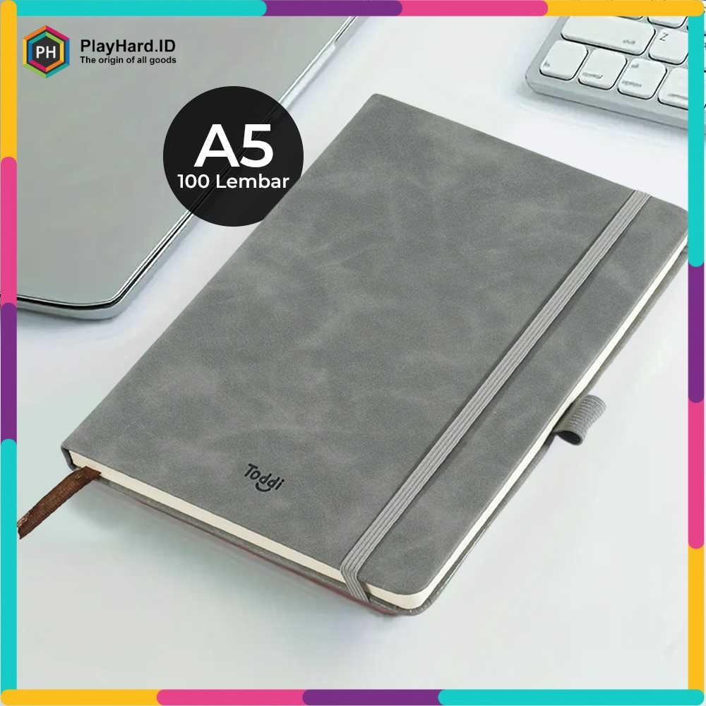 

Buku Jurnal Hardcover Notebook Diary 200 Halaman Grid A5 Gray