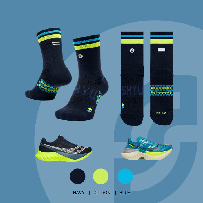 Perfect Kaos Kaki Lari SHYU Running - Racing Socks. Original