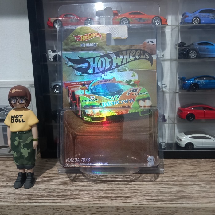 Custom Card NFT Garage Mazda 787B Le Mans Holo Hot Wheels