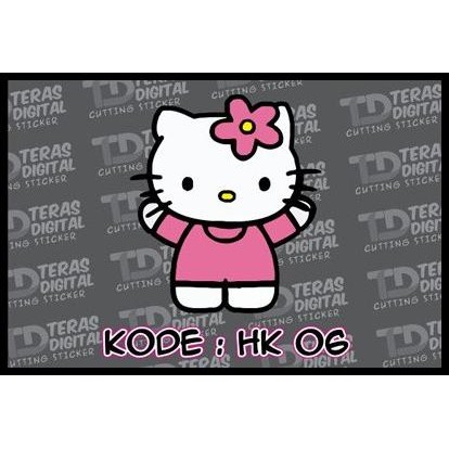 

DISKON CUTTING STICKER HELLO KITTY HK 06 !!!!!!