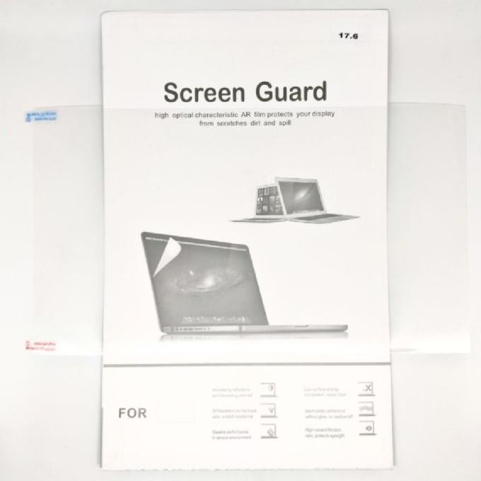 Anti Gores laptop 17.6 Inch Protector Screen Guard pelindung Layar 17"