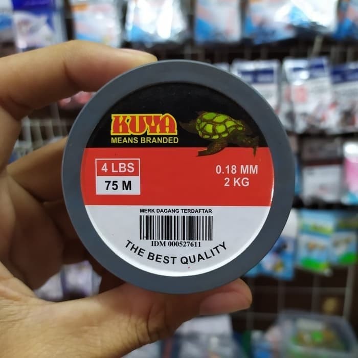 Perfect SENAR PANCING CAP KUYA CEPUK ASLI 75 METER BERKUALITAS DAN MURAH