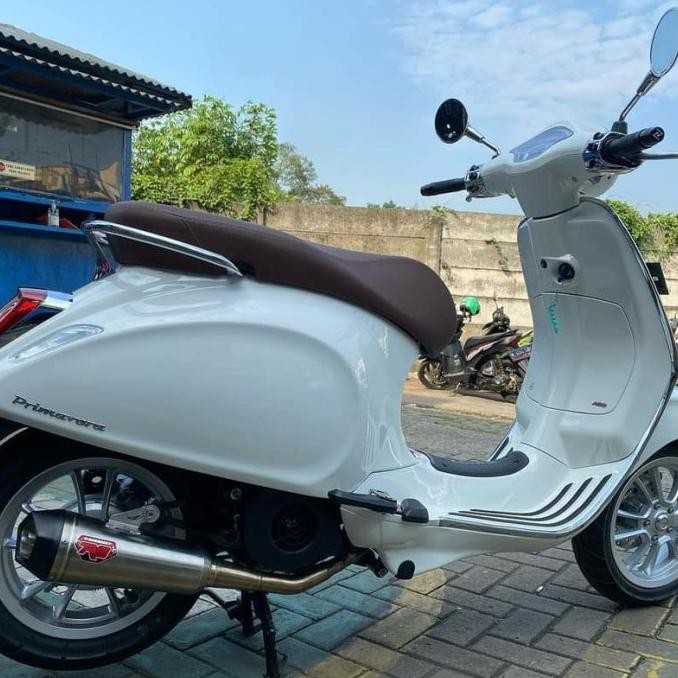 Ori - Knalpot R9 New Alpha Vespa Primavera / Sprint / Iget 3V S Lxv Lx Matic