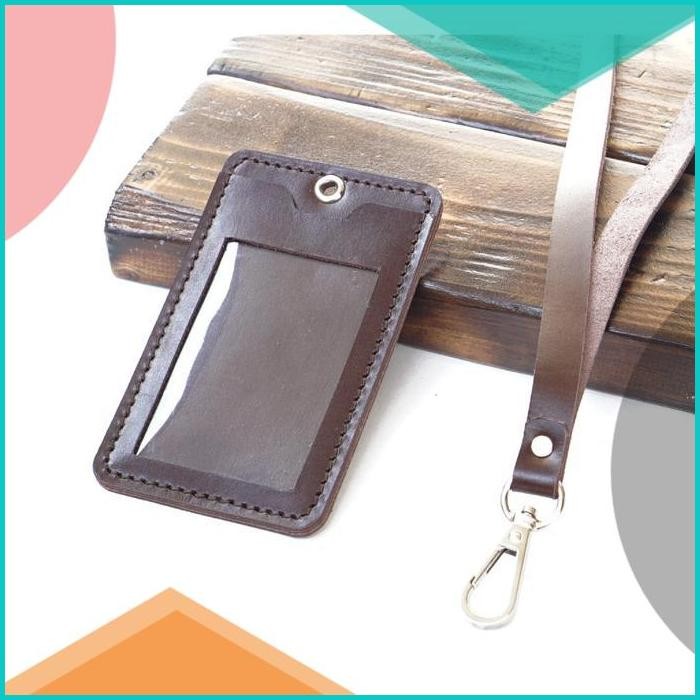 

gantungan id card holder / id card holder kulit 07D35Z4 high quality