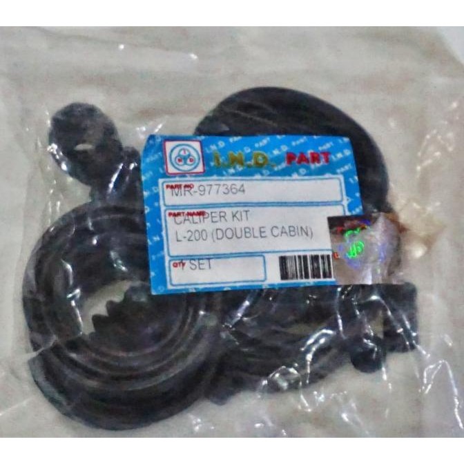 SEAL KALIPER REM CAKRAM CALIPER KIT L-200 L200 DOUBLE CABIN KARET REM ORIGINAL