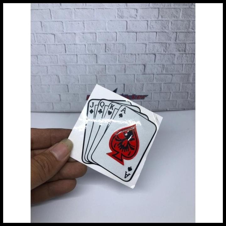 

HOT DEAL STIKER KARTU STICKER REMI !!!!!!