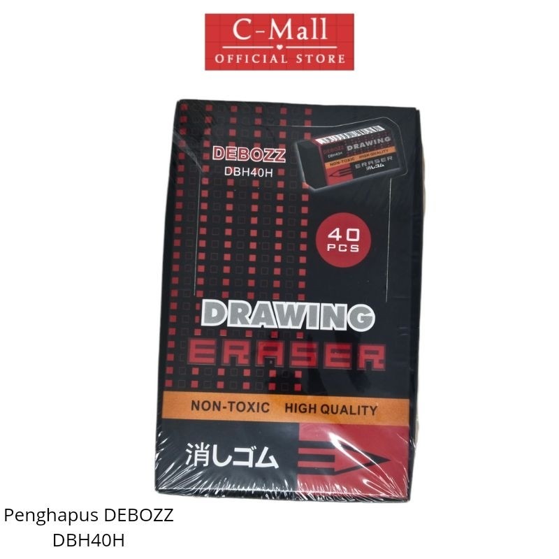 

KING ATK Penghapus Drawing/Penghapus DEBOZZ DBH-40H/ DBH-20H Hitam