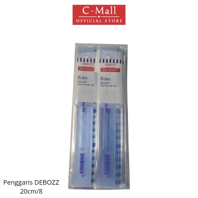 

KING ATK Mistar/ Penggaris Debozz 20cm/ 30cm Teba Debozz Ruller