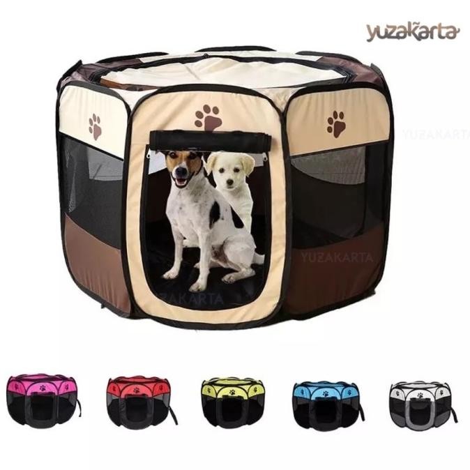 

KANDANG LIPAT TENDA PAGAR HEWAN PELIHARAAN KUCING CAT ANJING DOG PET ORIGINAL