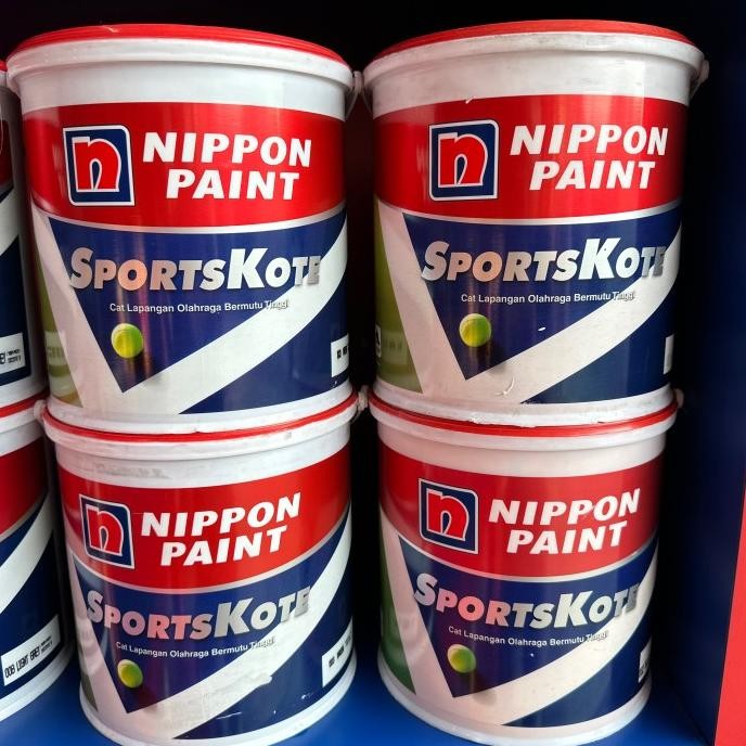 

NIPPON SPORTSKOTE CAT LAPANGAN CAT LANTAI KEMASAN 5 KG ORIGINAL