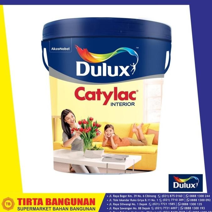 

CATYLAC CAT TEMBOK INTERIOR A911-1501 PUTIH 5 KG/ CAT TEMBOK READY MIX ORIGINAL