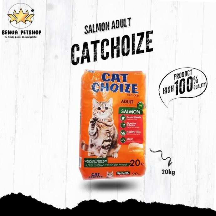 

MAKANAN KUCING MURAH CAT CHOIZE 20KG ALL VARIAN GRAB GOSEND ORIGINAL