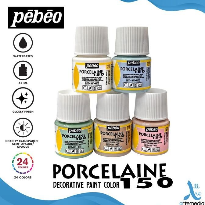 

PEBEO PORCELAIN 150 PAINT DECORATIVE COLOR CAT PORSELEN DEKORATIF DIY ORIGINAL