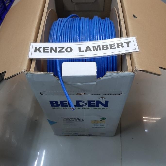 

KABEL LAN CAT 6 BELDEN @100 METER BIRU ORIGINAL