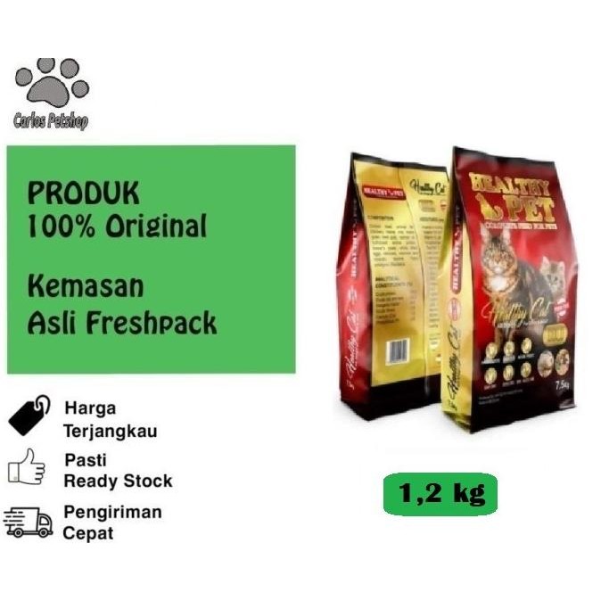 

HEALTHY PET CAT FOR ALL LIFE STAGES 1.2 KG FRESHPACK - PRICE ORIGINAL