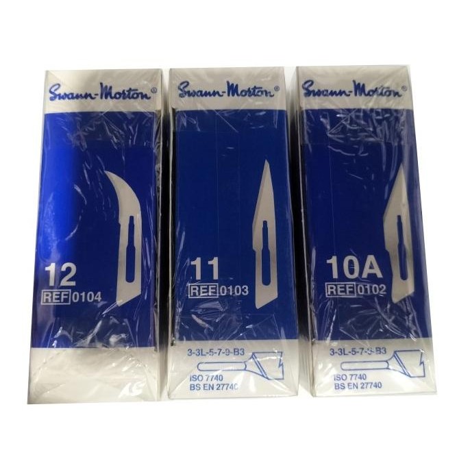 

Berkualitas Pisau Bedah Swann morton Carbon Steel | Surgical Blade