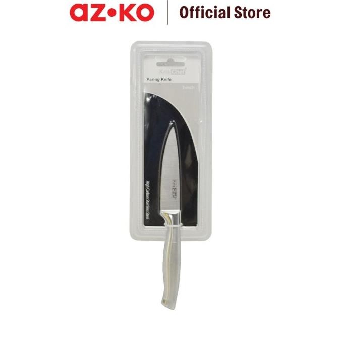 

Berkualitas AZKO Kris 7.6 cm Pisau Paring Pisau Dapur Kecil Piso Stainless Steel Paring Knife Peralatan Masak Perlengkapan Dapur Kitchenware