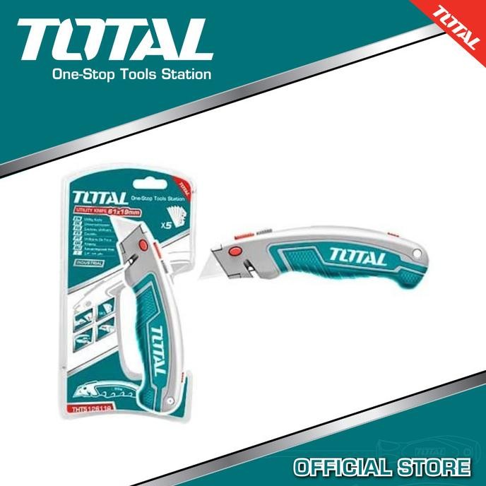 

Berkualitas TOTAL PISAU CUTTER / UTILITY KNIFE THT5126128
