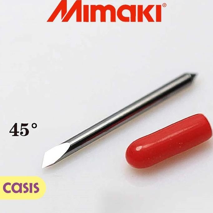 

Berkualitas mata pisau cutting mimaki 45 derajat 1 box isi 5 pcs