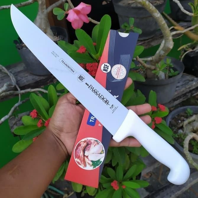 

Berkualitas Made in Brazil Tramontina Passador 10in Pisau butcher knife Tramontina