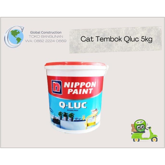 

CAT TEMBOK QLUC 5KG ORIGINAL