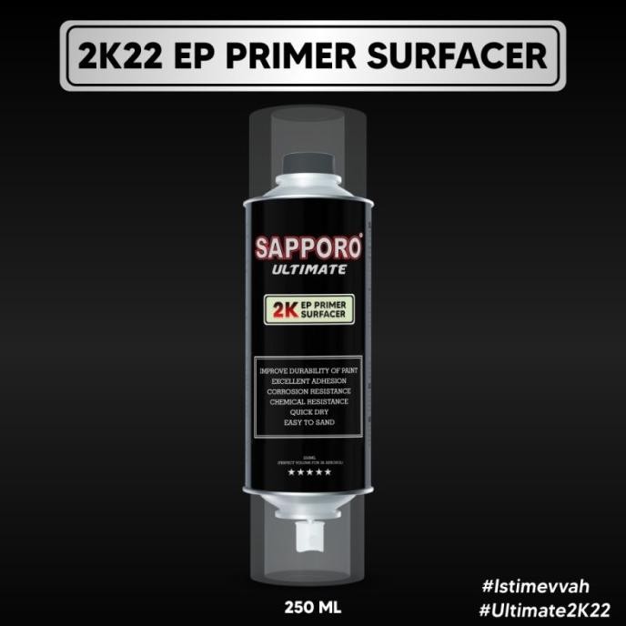 

CAT SEMPROT SAPPORO ULTIMATE 2K22 EP PRIMER SURFACER 250 MILI SPRAY ORIGINAL