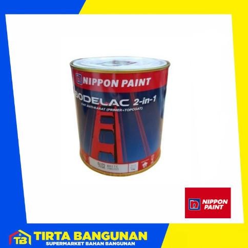

NIPPON BODELAC 2 - 1 CAT BESI ANTI KARAT 9103 BLACK 3,5 KG ORIGINAL