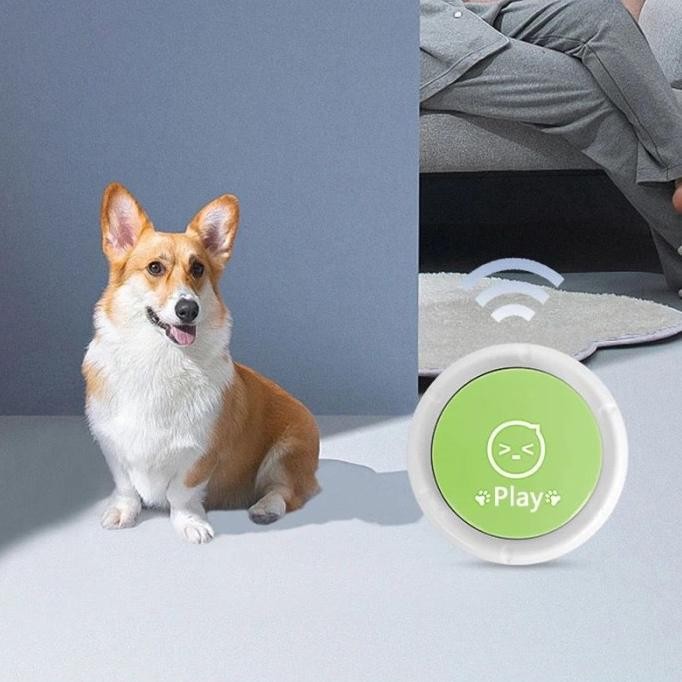 

WOOFIN & BARKLY - TALKING BUTTON FOR DOG AND CAT RECORDABLE COMMUNICATION BUTTON FOR DOG AND CAT TOMBOL KOMUNIKASI ANJING DAN KUCING ORIGINAL