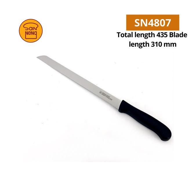 

Berkualitas Sanneng SN4807 - Bread Knife / Pisau Roti Premium 31cm